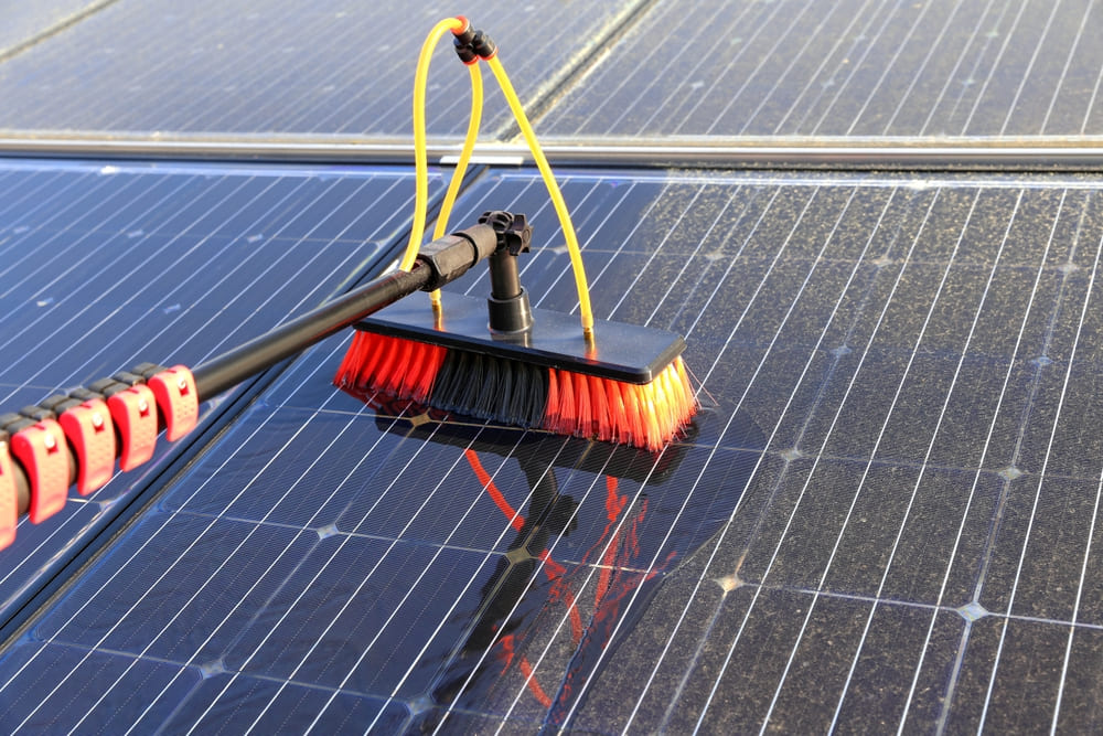 Nettoyage panneaux solaires Mons